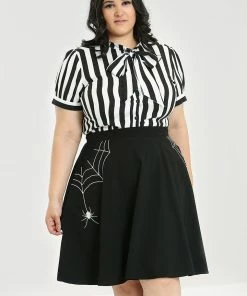 Ladies Hell Bunny Juno Blouse