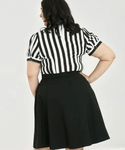 Ladies Hell Bunny Juno Blouse