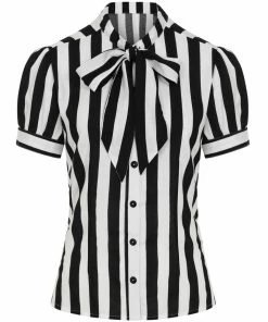 Ladies Hell Bunny Juno Blouse