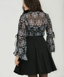 Hell Bunny Lost Whispers Blouse