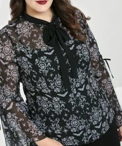 Hell Bunny Lost Whispers Blouse