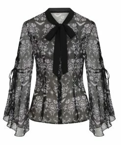 Hell Bunny Lost Whispers Blouse
