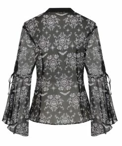 Hell Bunny Lost Whispers Blouse