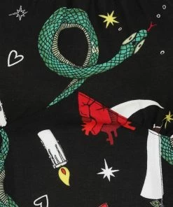 Hell Bunny Good Fortune Crop Top Ladies 17 Hell Bunny Good Fortune Crop Top Ladies