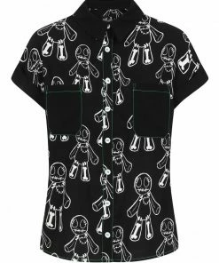 Hell Bunny Voodoo Shirt Ladies 16 Hell Bunny Voodoo Shirt Ladies