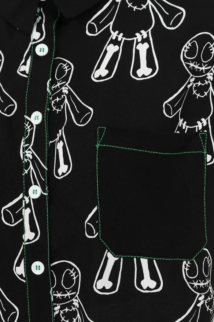 Hell Bunny Voodoo Shirt Ladies 10 Hell Bunny Voodoo Shirt Ladies