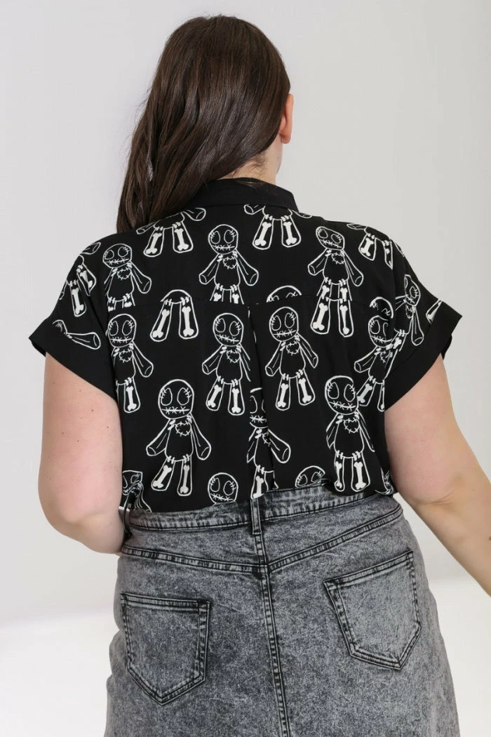 Hell Bunny Voodoo Shirt Ladies 11 Hell Bunny Voodoo Shirt Ladies