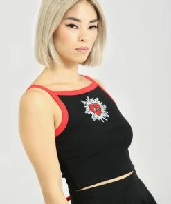 Hell Bunny Amias Crop Top