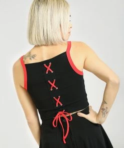 Hell Bunny Amias Crop Top