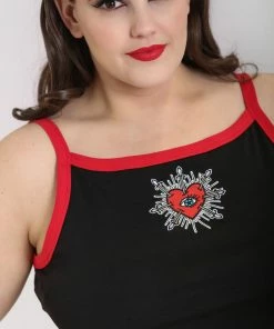 Hell Bunny Amias Crop Top