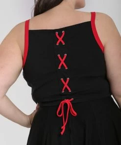 Hell Bunny Amias Crop Top