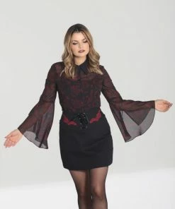 New Arrivals Hell Bunny Clarice Blouse