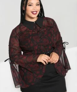 New Arrivals Hell Bunny Clarice Blouse
