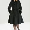 Hell Bunny Amaya Coat Black