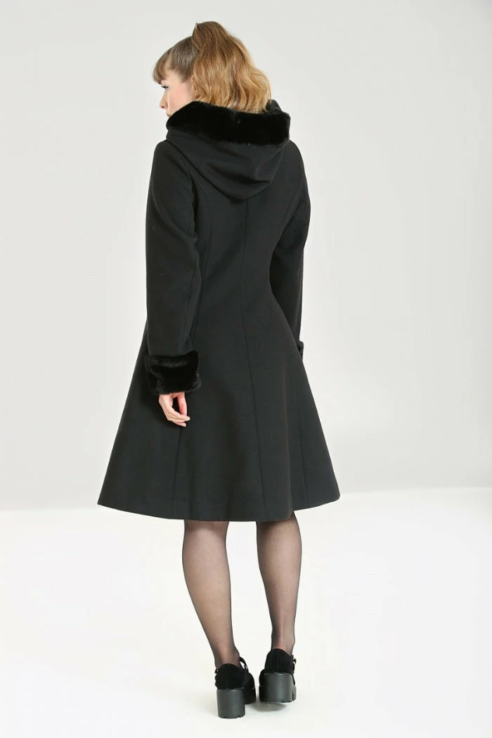 Hell Bunny Amaya Coat Black 6 Hell Bunny Amaya Coat Black