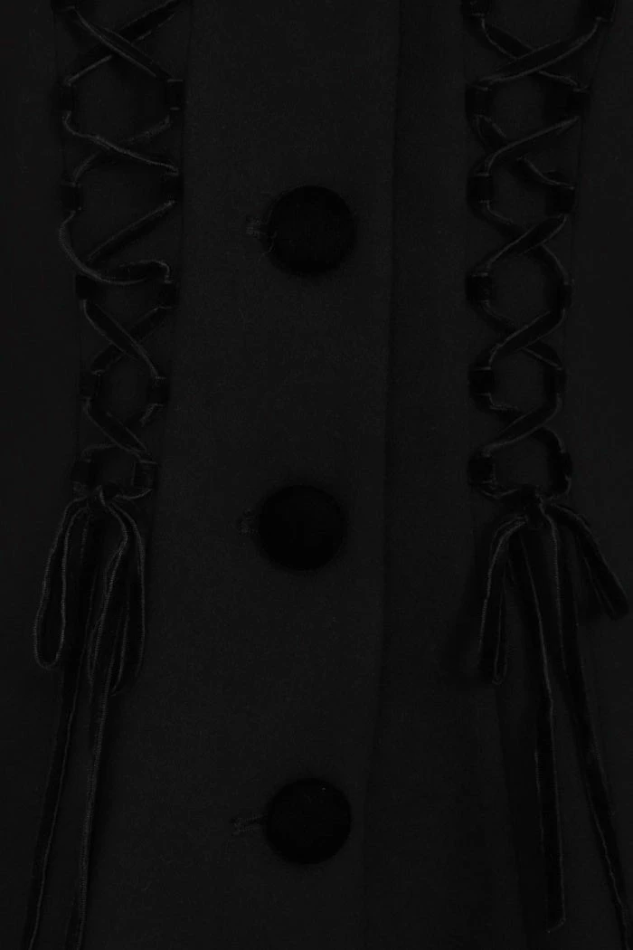 Hell Bunny Amaya Coat Black 9 Hell Bunny Amaya Coat Black