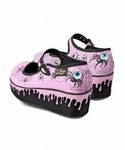 Hot Chocolate Design Chocolaticas Pink Widow Mary Jane Platform