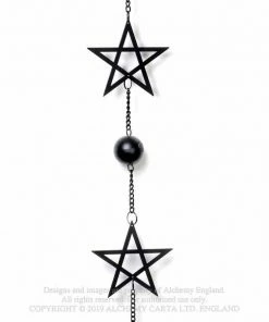 Alchemy Gothic Pentagram Hanging Decoration Homeware