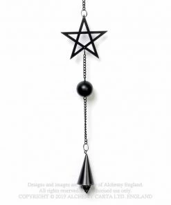 Alchemy Gothic Pentagram Hanging Decoration Homeware
