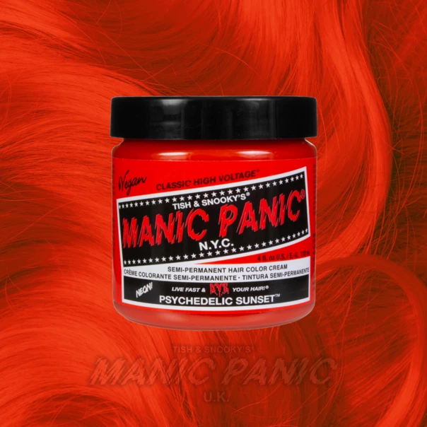 Hair Dye Manic Panic Classic Cream Hair Colour - Psychedelic Sunset 3 Hair Dye Manic Panic Classic Cream Hair Colour - Psychedelic Sunset