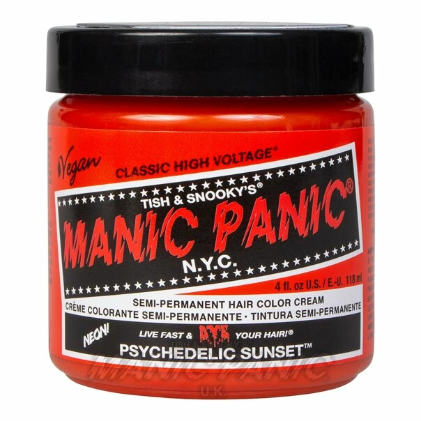 Hair Dye Manic Panic Classic Cream Hair Colour - Psychedelic Sunset 6 Hair Dye Manic Panic Classic Cream Hair Colour - Psychedelic Sunset