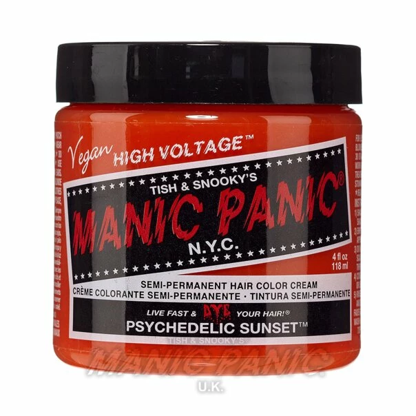 Hair Dye Manic Panic Classic Cream Hair Colour - Psychedelic Sunset 5 Hair Dye Manic Panic Classic Cream Hair Colour - Psychedelic Sunset