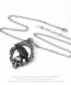 Alchemy Gothic Reflections Of Poe Pendant