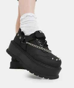 Koi Footwear Koi Retrograde Rebel Platform Shoes Ladies