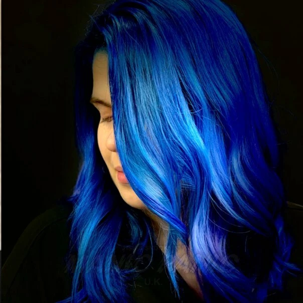 Amplified Manic Panic Semi Permanent Hair Colour EU Formula - Rockabilly Blue Hair Dye 8 Amplified Manic Panic Semi Permanent Hair Colour EU Formula - Rockabilly Blue Hair Dye