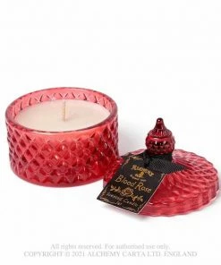 Alchemy Gothic Scented Boudoir Candle Jar - Blood Rose (Small)