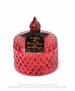 Alchemy Gothic Scented Boudoir Candle Jar - Blood Rose (Small)