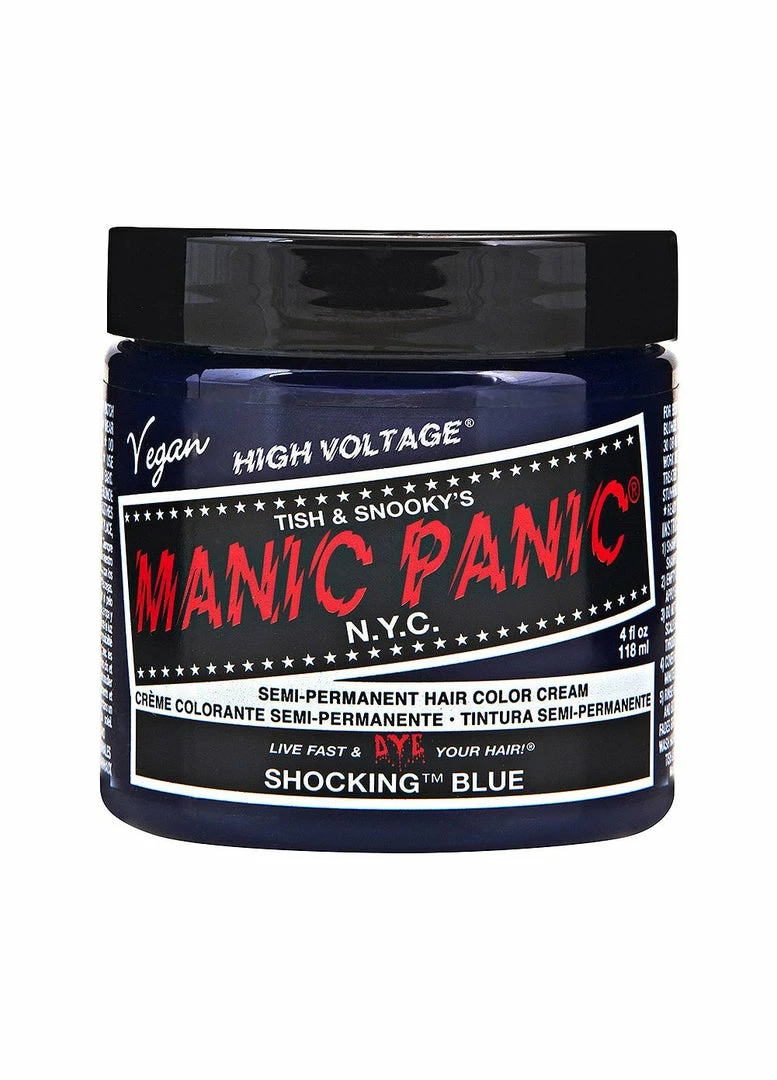 Hair Dye Manic Panic Classic Cream Hair Colour - Shocking Blue 6 Hair Dye Manic Panic Classic Cream Hair Colour - Shocking Blue