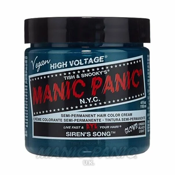 Manic Panic Classic Cream Hair Colour - Siren Song Hair Dye 8 Manic Panic Classic Cream Hair Colour - Siren Song Hair Dye