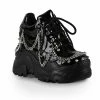 Anthony Wang Space Candy - Black Hidden Heel Sneakers