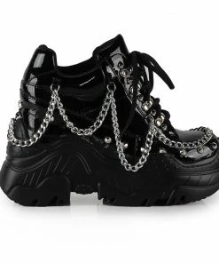 Anthony Wang Space Candy - Black Hidden Heel Sneakers
