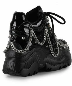 Anthony Wang Space Candy - Black Hidden Heel Sneakers