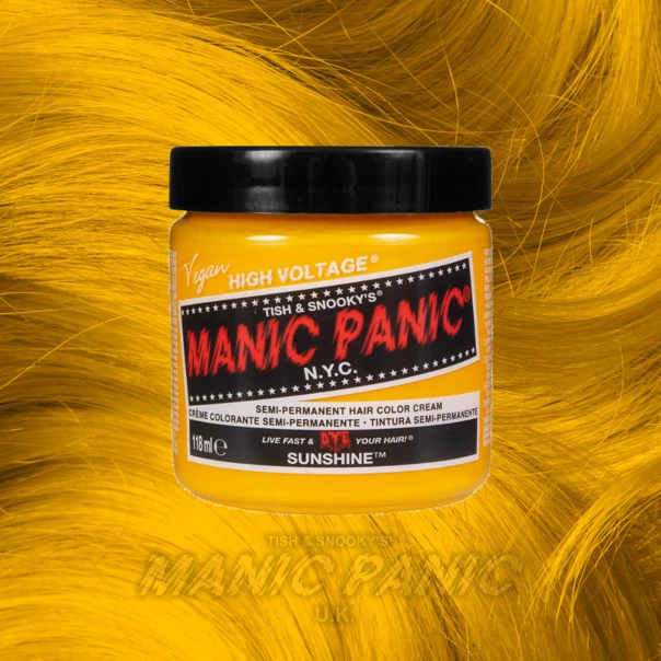 Manic Panic Classic Cream Hair Colour - Sunshine 3 Manic Panic Classic Cream Hair Colour - Sunshine