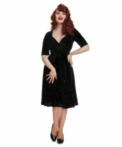 Collectif Trixie Make A Wish Doll Dress Ladies