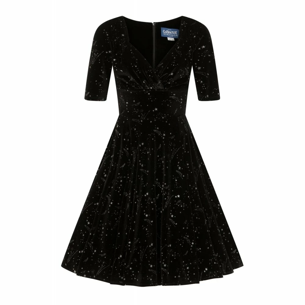 Collectif Trixie Make A Wish Doll Dress Ladies 4 Collectif Trixie Make A Wish Doll Dress Ladies