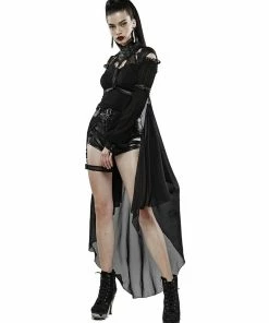 Punk Rave Maiden Harness With Detachable Cape