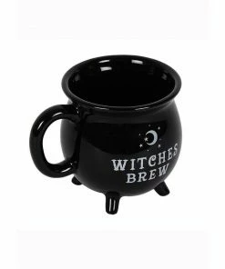 Gothic Gifts Witches Brew Cauldron Mug Homeware