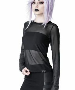 Killstar Bytes Mesh Top Ladies